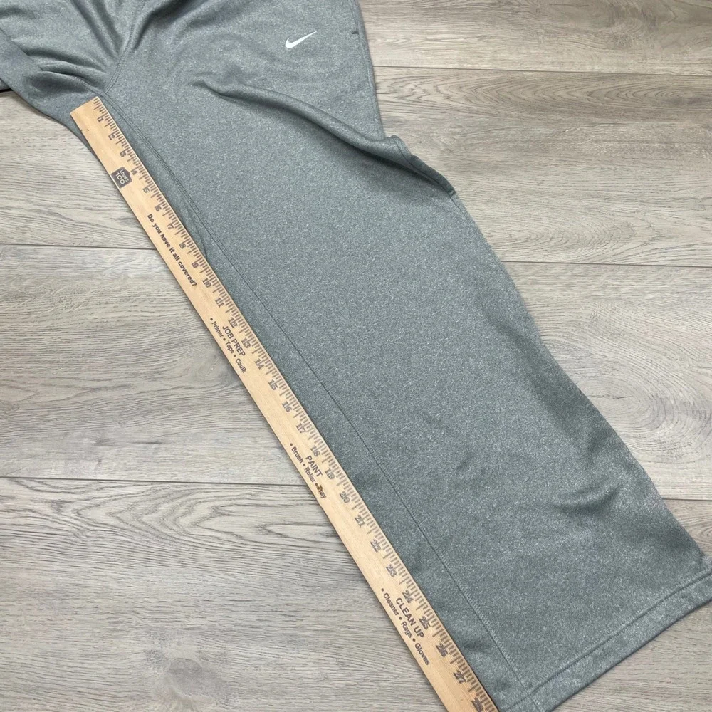 Nike Sweatpants Men L Gray Therma-Fit Fleece Gym Lift Athletic